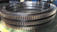 TUV 0.1mm CNC Precision Machined Components For Tunnel Boring Machine , Slewing Ring Bearing With External Gear